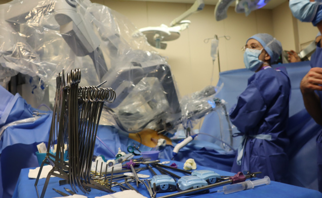 L'Intelligence artificielle au service des médecins pour des opérations de pointe. 