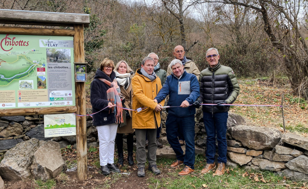 Les élus sont venus couper le ruban pour marquer la fin des travaux
