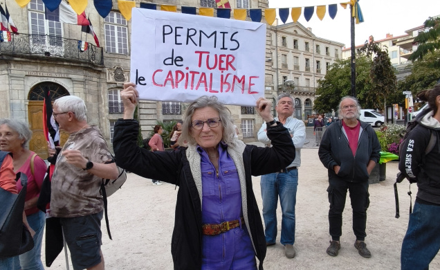 Une militante 