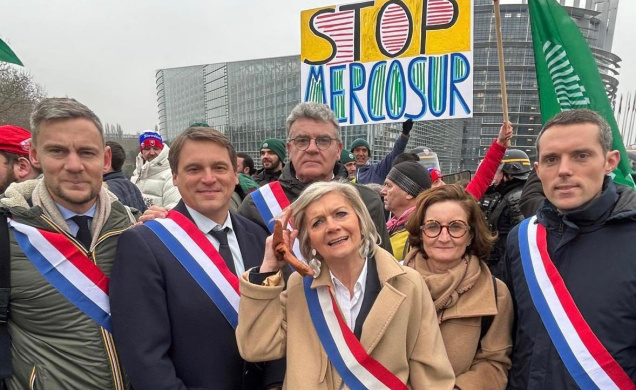 JP Vigier avec d'autres parlementaires européens, vent debout contre le Mercosur.