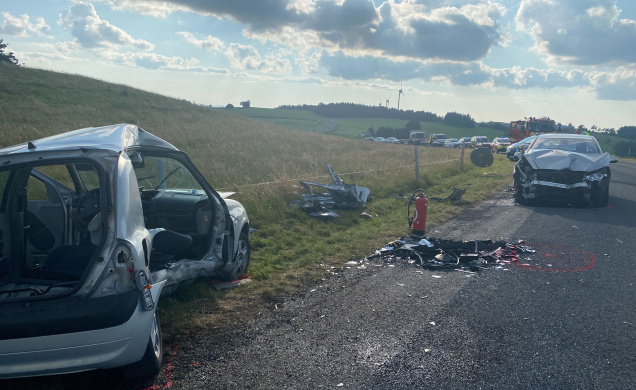 Accident à Moudeyres