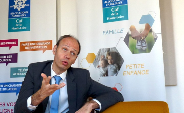 Olivier Potus, nouveau directeur de la CAF de la Haute-Loire