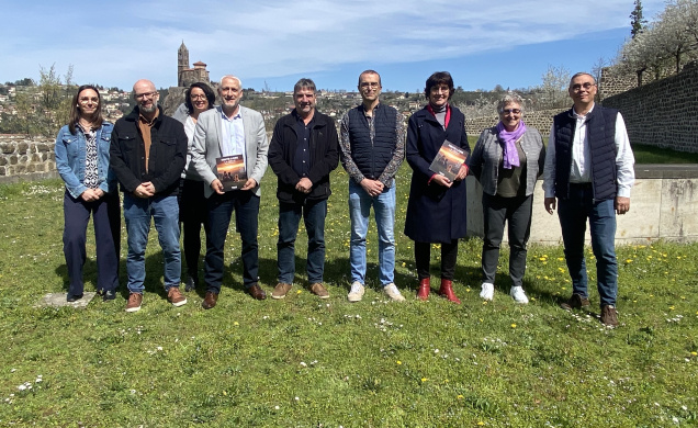 Elus et membres de l'agence nous ont présenté le projet Haute-Loire Attractivité