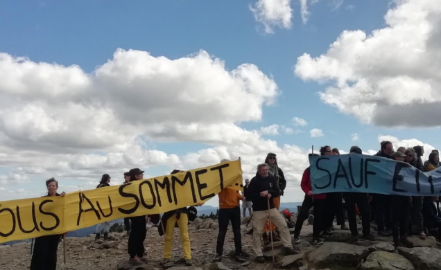 Mobilisation de 2025 au Mézenc