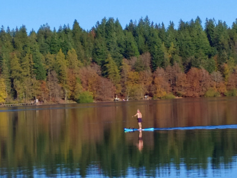 Un premier novembre au lac du bouchet