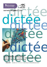 Bibliothèque du Puy : Zéro fautes, dictée !_Le Puy-en-Velay