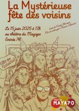 EVE_Théâtre : La mystérieuse fête des voisins_Le Puy-en-Velay