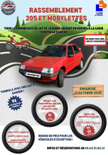 EVE_Rassemblement 205 et mobylettes_Solignac-sur-Loire