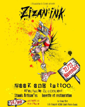 La zizan'INK - Salon du tatouage_Saint-Pierre-Eynac