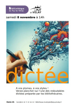 EVE_Bibliothèque du Puy-en-Velay : Dictée_Le Puy-en-Velay