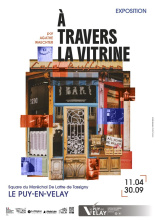 Exposition de plein air : À travers la vitrine_Le Puy-en-Velay