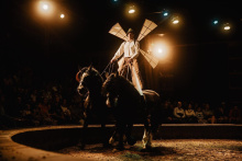 EVE_Spectacle équestre : Don Quichotte, « folie équestre »_Sanssac-l'Église