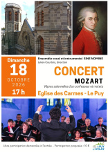 Concert pour les 20 ans de Sine Nomine_Le Puy-en-Velay