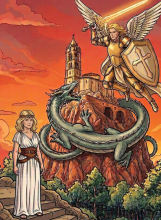Aventure en famille : Anges et Dragons, la Prophétie du Combat_Aiguilhe