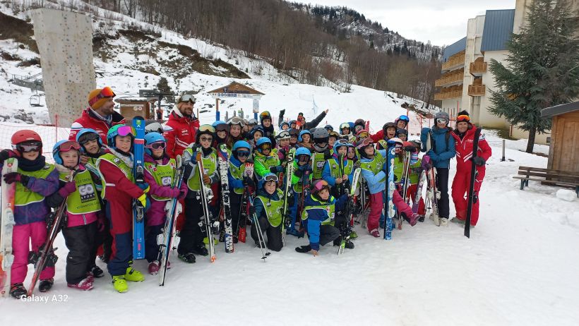 43 écoliers ponots en classe de neige en Savoie