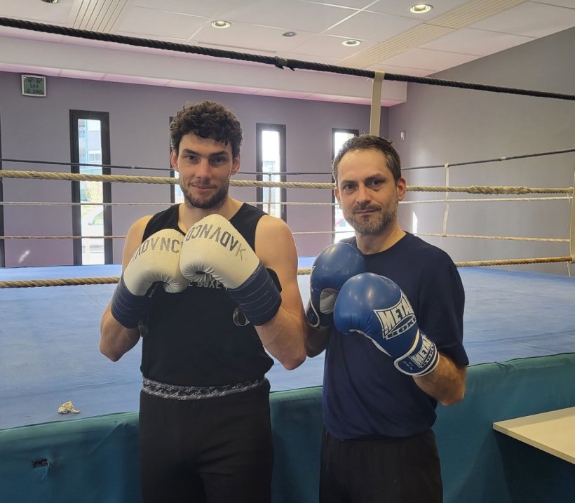 Marc-Antoine LEMAIRE et Judicaël JOHANDEL du Puy Savate Boxe