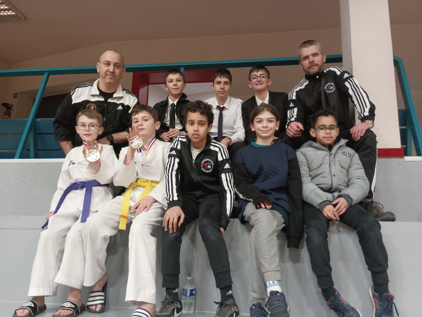 Le taekwondo club du Puy au Championnat de Région Minimes