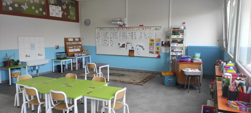 Salle de classe des maternelles de Sainte-Thérèse au Val Vert au Puy