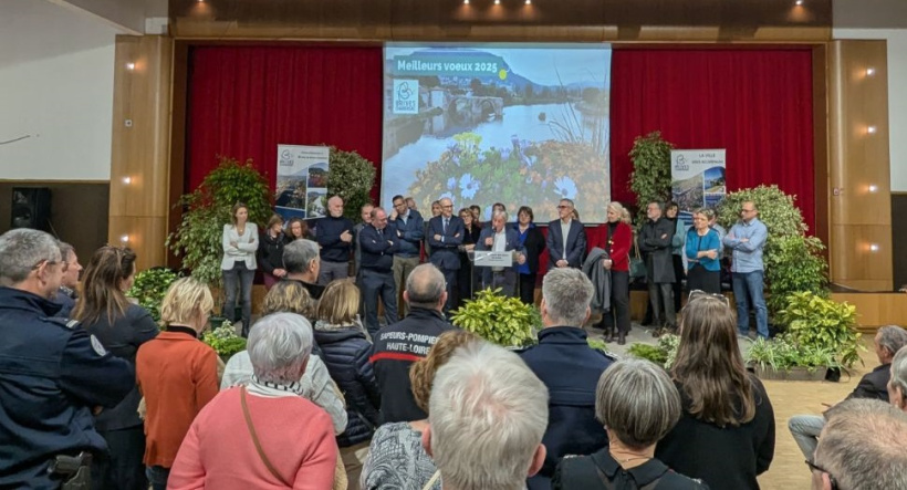 Voeux de Gilles Delabre à Brives-Charensac