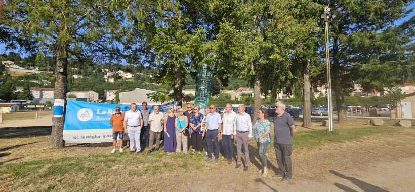 Inauguration des berges de la Semène