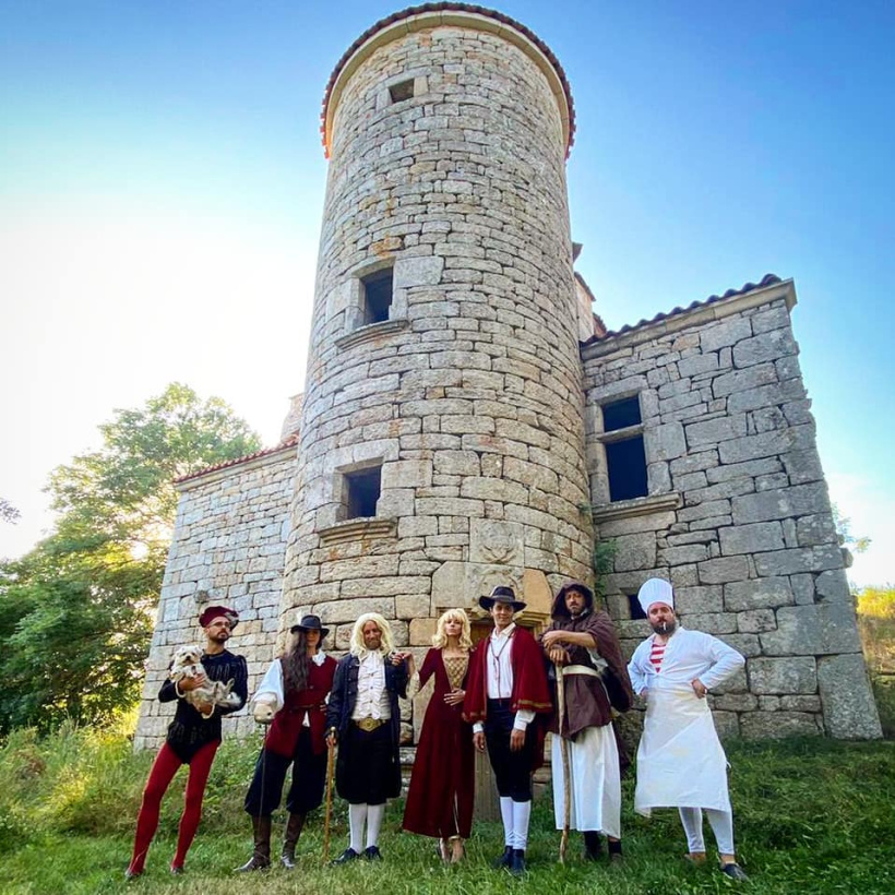 Le château du Mazonric, gardien des lieux depuis des siècles