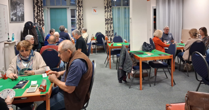 Premier tournoi amical pour les Bridgeurs Brivois