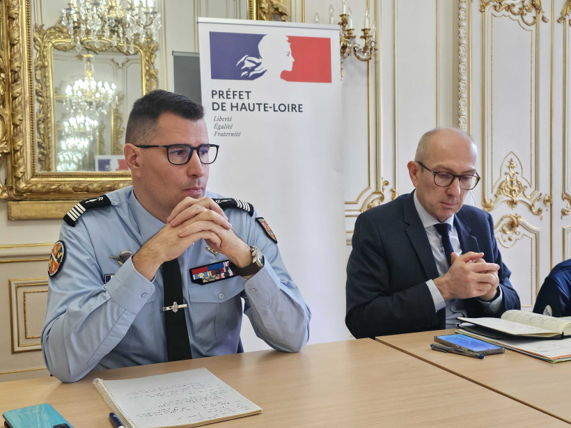 Nicolas Destrade et Yvan Cordier. 