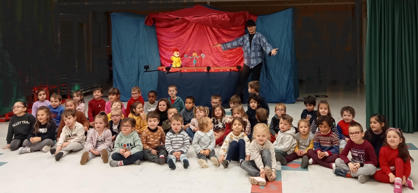 Les enfants de l’école maternelle Henri Gallien de Chadrac