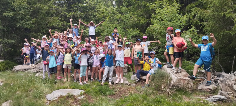"Into the wild" pour les élèves de l'école Henri Gallien de Chadrac. 