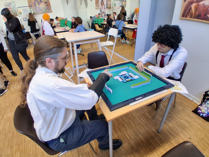 Une petite partie de Mah-jong