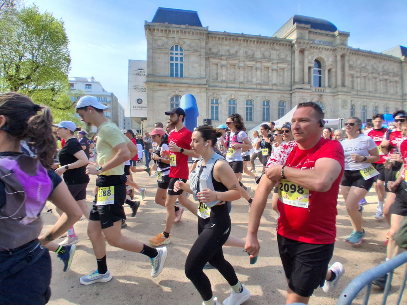 Un cadre somptueux pour le départ