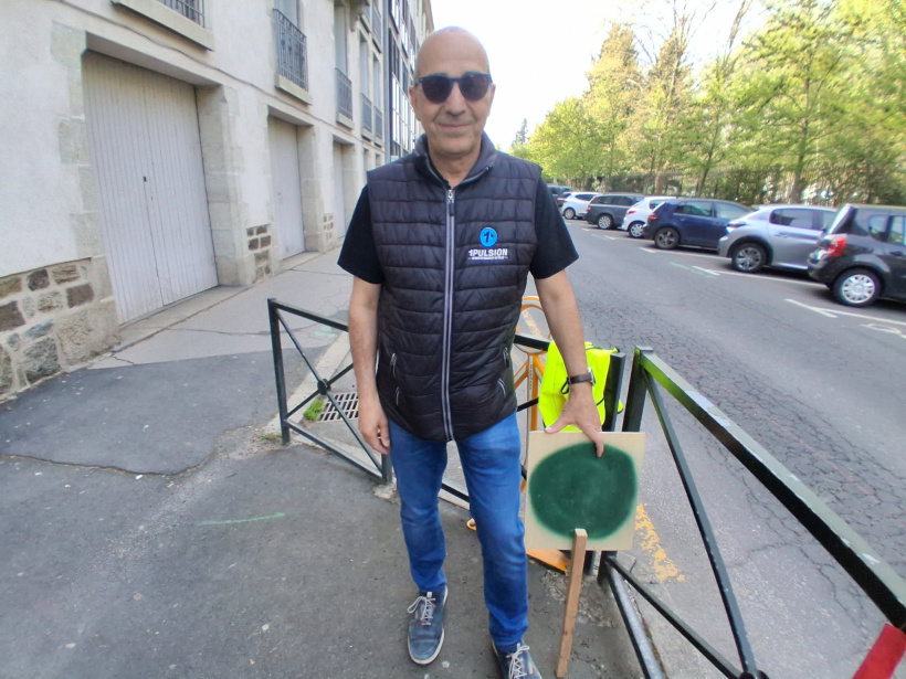 Alain Merigeon, président de l'association 1PULSION et bénévole