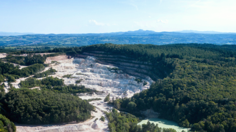 La mine de lithium dans l'Allier, à Échassières.
