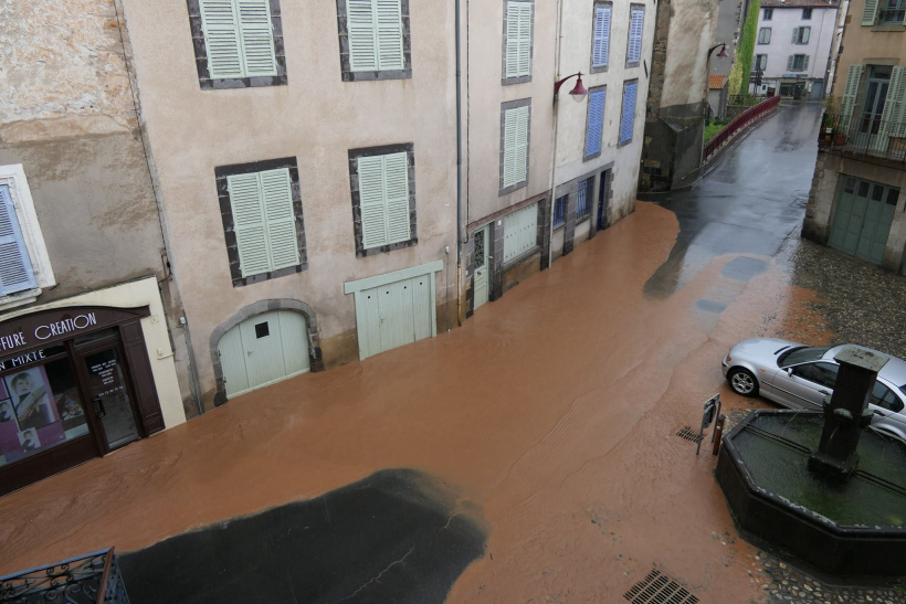 Les rues de Champeix dimanche 28 mai.