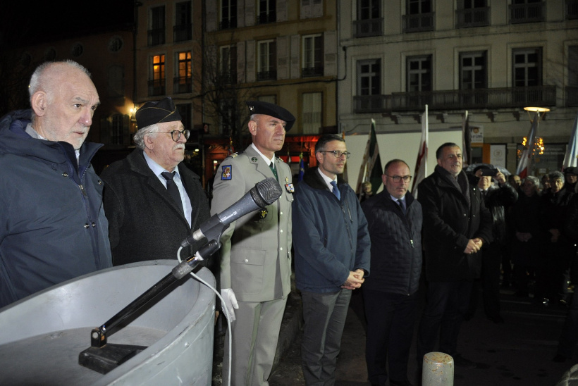 Michel Chapuis et bien d'autres élus ont répondu présent pour l'anniversaire. 