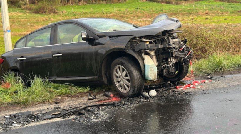 Photo archive. Les routes de la Haute-Loire, sujettes à de nombreux accidents. 