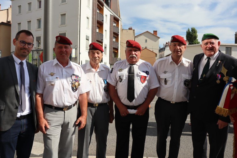Les anciens combattants réunis pour honorer les soldats