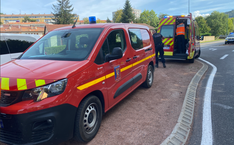 9 pompiers sont venus sur place.