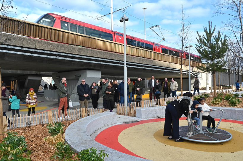 Les travaux de la place des Carmes 
