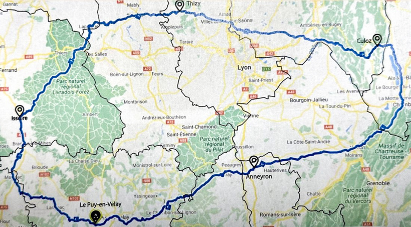 Parcours que les élèves effectueront