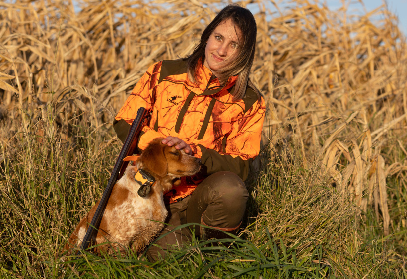 De plus en plus de féminines densifient le contingent des chasseurs. 