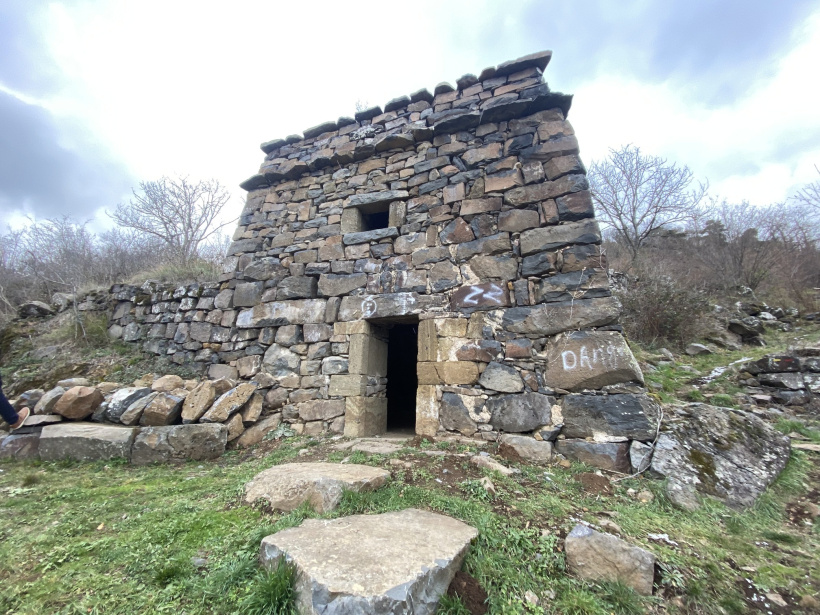 La Chibotte de Chef qui surplombe le départ de la balade
