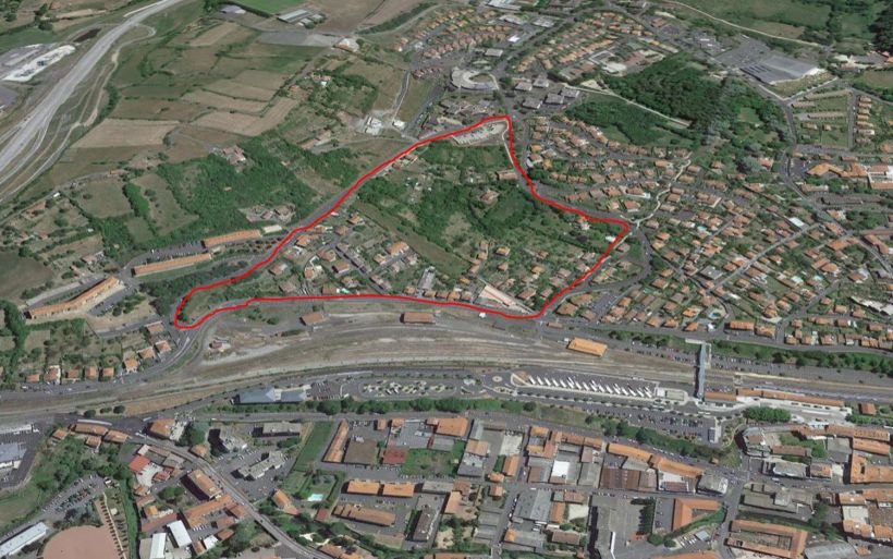 Le secteur de Coloin, au dessus de la gare multimodale, s'apprête à subir un lifting géant