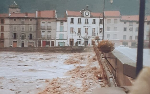 La crue de 1980 a fait été dévastatrice sur le plan humain et financier. Ici, à Brives.