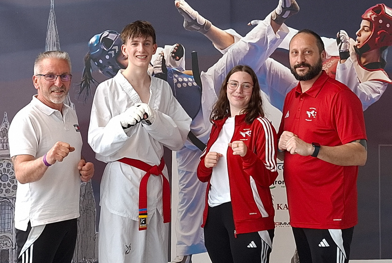 Dorian Beaude, un nom qui s'apprête à rejoindre les grands noms du Taekwondo.