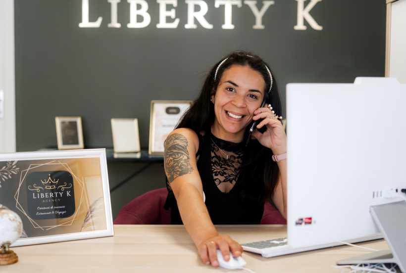 Melvina Telli, fondatrice de Liberty K