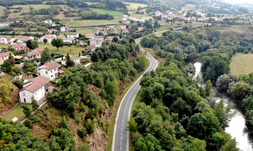 La commune du Monteil, aux portes du Puy-en-Velay. 