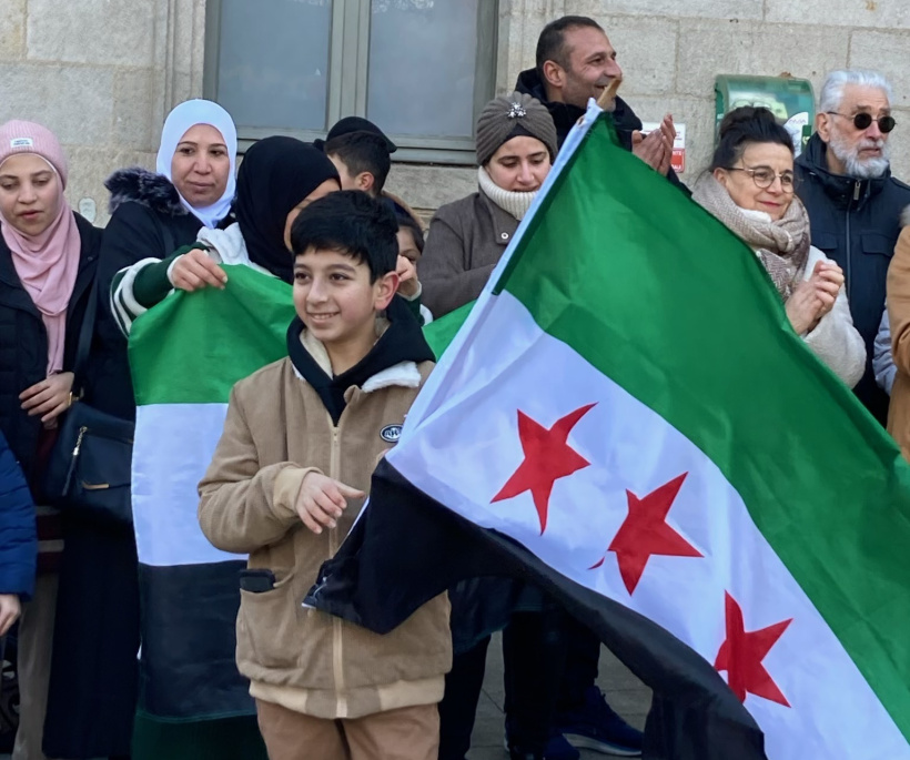 La Syrie et son peuple, prêts pour construire une nouvelle histoire. 