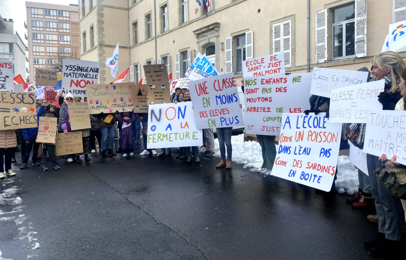 Après cette mobilisation, la carte scolaire définitive sera annoncée le 14 février. 