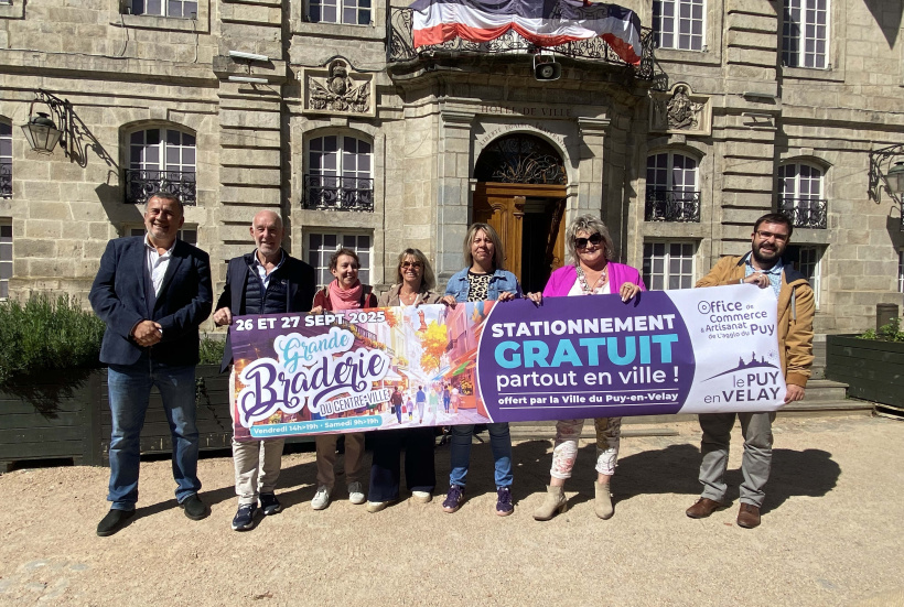 Les élus ont présenté la "Grande Braderie d'Automne" à venir dans quelques jours.